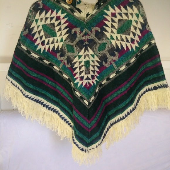 Ponchos 100 %hechos en ecuador made in Ecuador - Picture 6 of 8